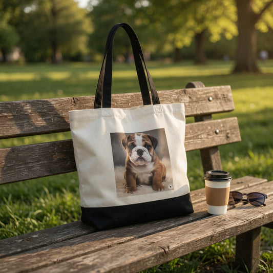 Emmashopee Bulldog Buddy Tote