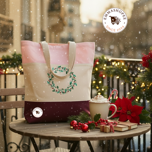 Whispering Wreath Tote