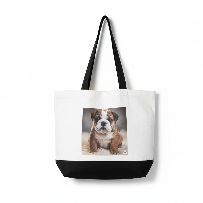 Emmashopee Bulldog Buddy Tote