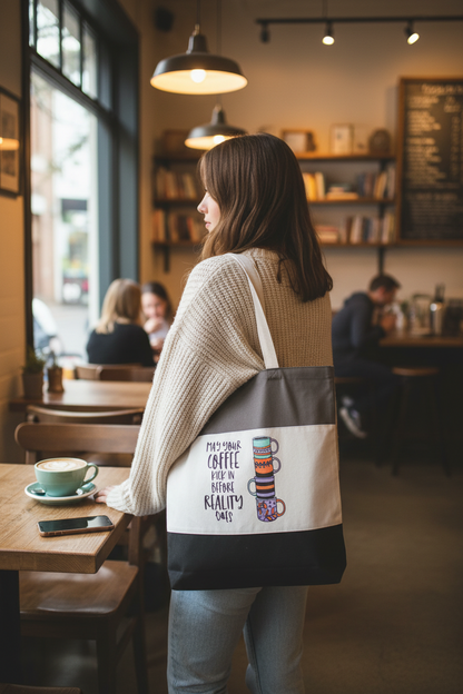 Caffeine Before Chaos Tote