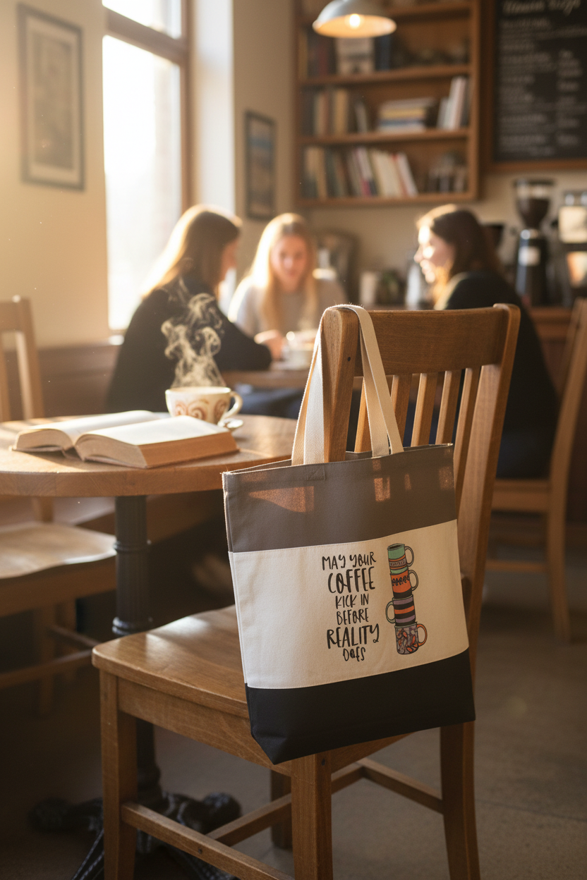 Caffeine Before Chaos Tote
