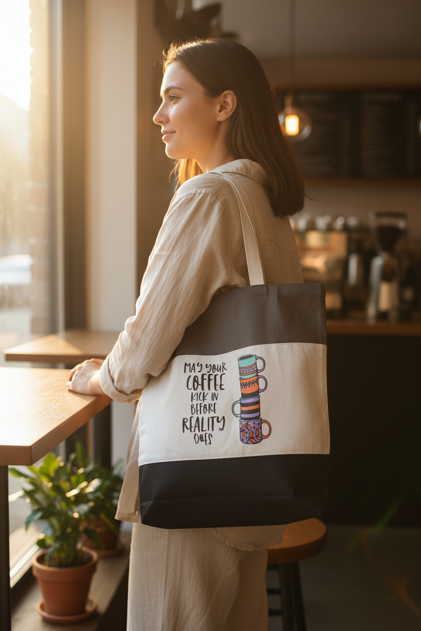 Caffeine Before Chaos Tote