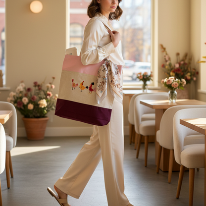 Cluck‑Cluck Trio Tote