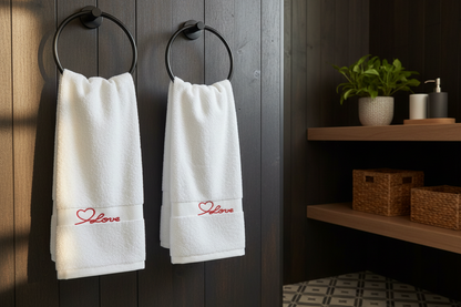 LoveStitch Hand Towels