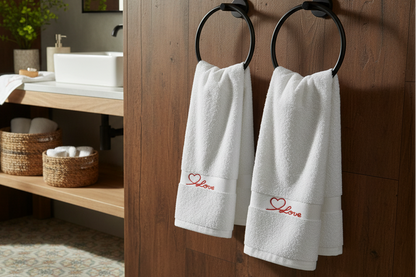 LoveStitch Hand Towels