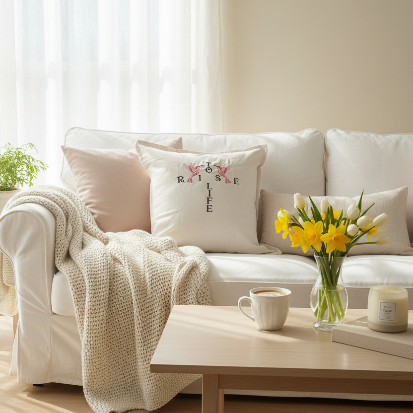 Rise to Life Pillow