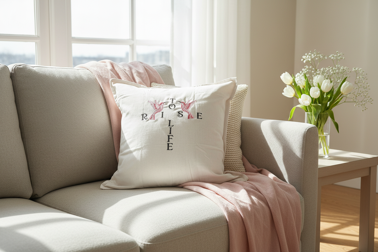 Rise to Life Pillow