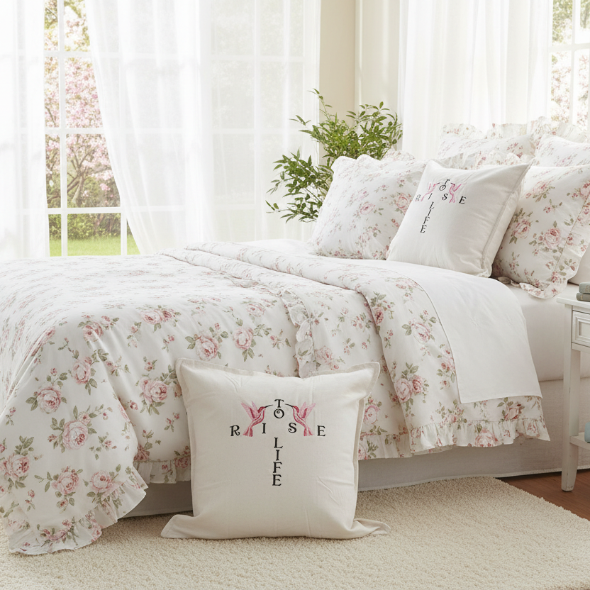 Rise to Life Pillow