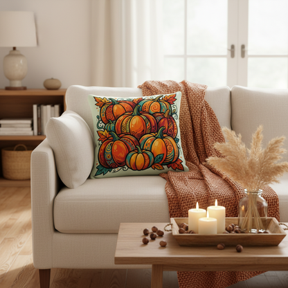 Pumpkins Pillow