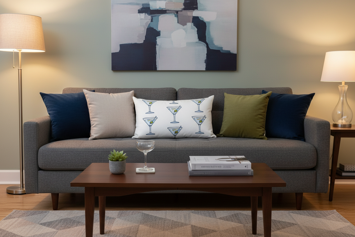 Martini Pillow