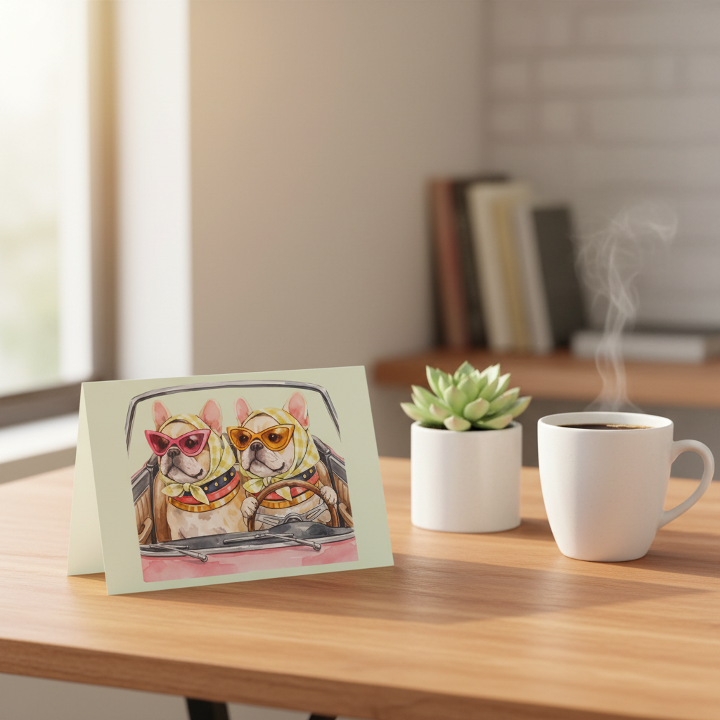 Blank Greeting card