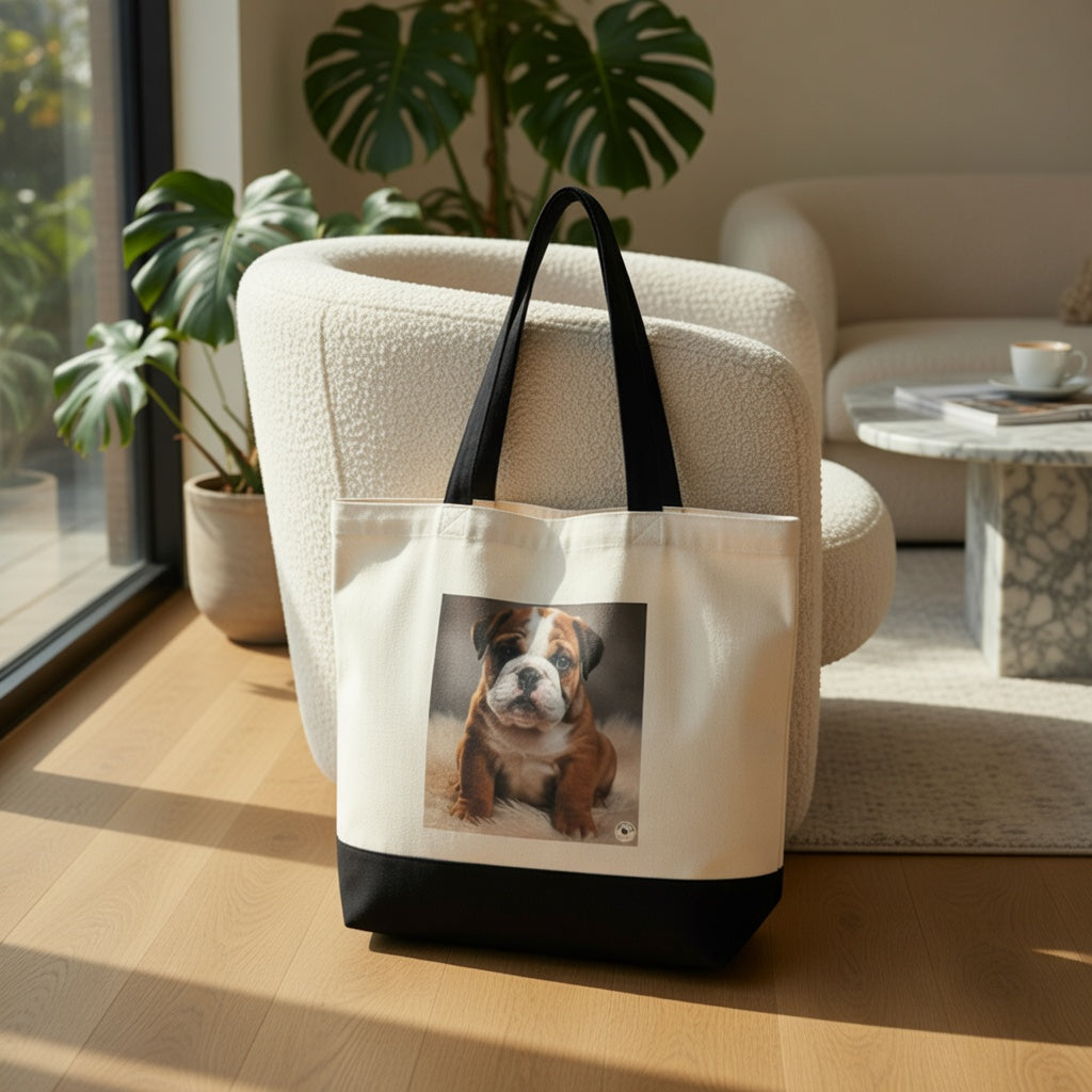 Emmashopee Bulldog Buddy Tote