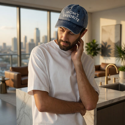 MOM'S FAVORITE Vintage Cotton Twill Cap