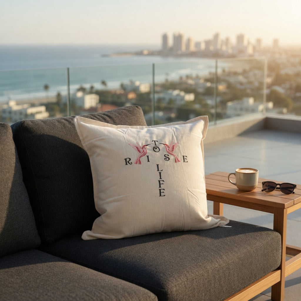 Rise to Life Pillow