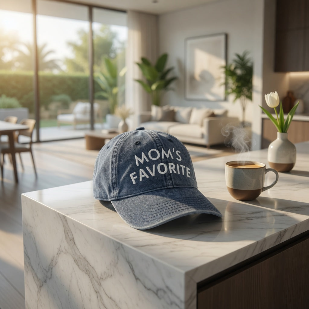 MOM'S FAVORITE Vintage Cotton Twill Cap