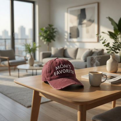MOM'S FAVORITE Vintage Cotton Twill Cap