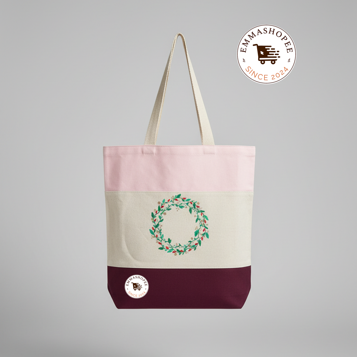 Whispering Wreath Tote