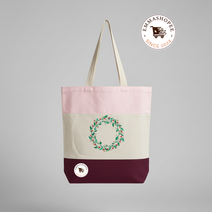 Whispering Wreath Tote