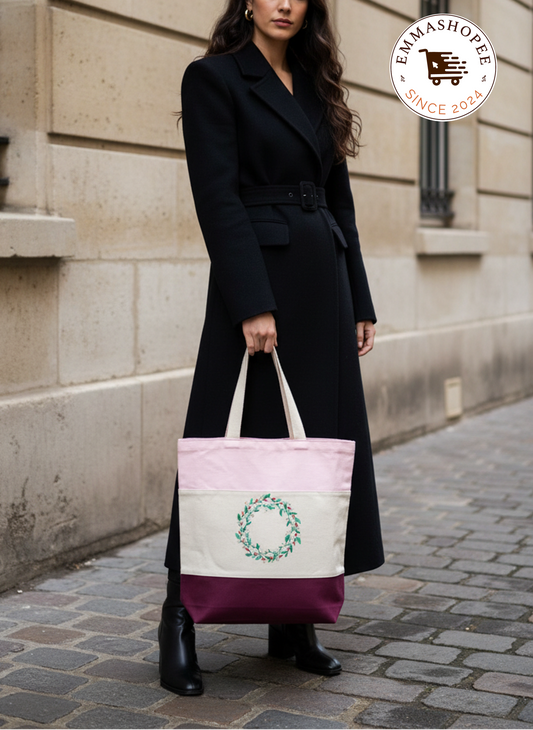Whispering Wreath Tote